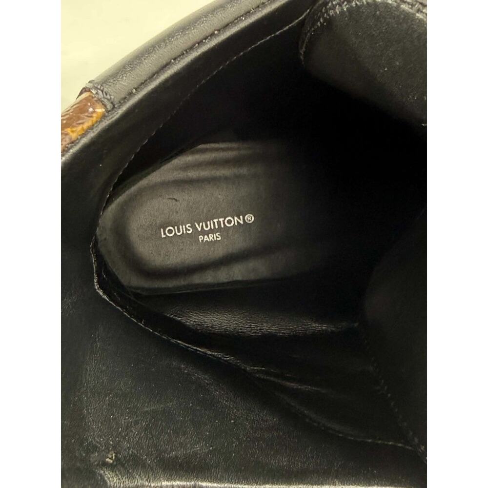 Women's Size 10 US Louis Vuitton Monogram Laureate Platform Desert Boots 366480 - Picture 8 of 8